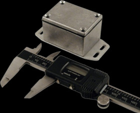 Aluminum die cast enclosure, (L x W x H) 53 x 38 x 31 mm, natural, IP65, 1590WHF