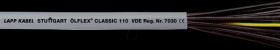 1119305/25 ÖLFLEX® CLASSIC 110, 25 m, 5 x 1.5, with PE