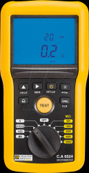 P01140824 Isolation tester C.A 6524, up to 200 GOhm, up to 1 kV