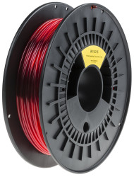 Filament do drukarki 3D PET-G Ø 2.85mm 500g Półprzezroczysty czerwony RS PRO