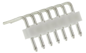 Złącze szpilkowe 7-pinowe raster: 2.54mm -rzędowe Molex Przewlekany 4.0A 250.0 V.