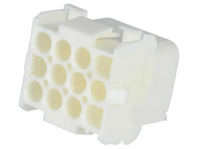 Wtyk gniazdo przewód-przewód męskie żeńskie 6,35mm 12-pin 926681-3