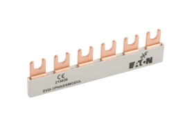 Szyna łączeniowa 1P 63A 10mm2 widełkowa (6 mod.) EVG-1PHAS/6MODUL 215638