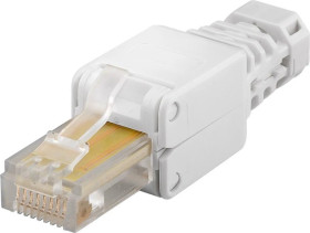 Beznarzędziowa wtyczka sieciowa RJ45 CAT 5e UTP nieekranowany
