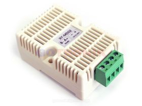 SHTC3 czujnik temperatury i wilgotności RS485 Modbus obudowa na szynę DIN