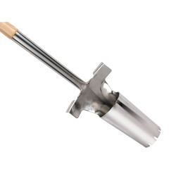 Kent &amp; Stowe 70100145 Stainless Steel Long Handled Bulb Planter, FSC&#xAE;