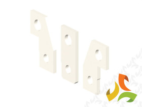 Przyłącza szynowe rozszerzone (1kpl=3szt.) ZB2S 250/3 004671984 ETI