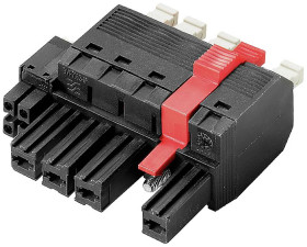 Weidmüller 2629190000 Obudowa złącza pin żeńskiego na kabel BVFL 7.62HP/05/180MSF2 BCF/06R SN BK BX, piny: 5, 35 A, 30 s