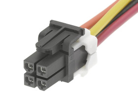 Molex Obudowa złącza pin żeńskiego na kabel Ilość pinów 4 451350401 1 szt. towar pakowany luzem