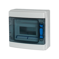 Rozdzielnica elektryczna, 8 wloty, zamek: Tak, XComfort IKA