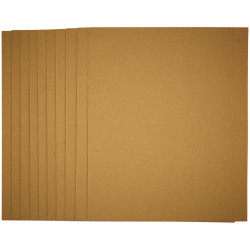 Draper 37778 General Purpose Sanding Sheets, 230 x 280mm, 60 Grit (Pack of 10)