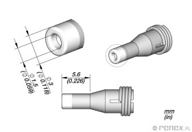 Dysza C360006 do rączki JBC DS360