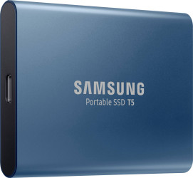 Dysk zewnętrzny SSD Samsung Portable T5 MU-PA250B/EU 250 GB USB-C® (USB 3.2 Gen 2) niebieski