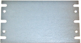 Mounting plate, sheet steel, (L x W) 285 x 105 mm, for SN-Mini/compact69/terminal box, 2408-3015-00-12