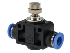 Regulator przepływu RS PRO Rura Kontrola przepływu Push In 8mm