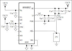 2.5A Step-Down Regulator with Remote Sense in 2mm x 2mm WLP
