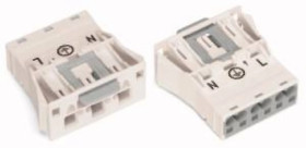 Wtyk 3-torowy SnapIn biały WINSTA 770-733 /100szt./