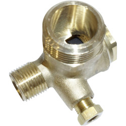 Aerotec 9048057 Pneumatic Check Valve Brass 3/4&quot; Compressor Fittings