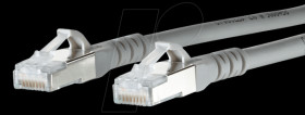 130845B033-E Patch cord RJ45 Cat.6A AWG26 S/FTP LSHF 20.0 m gray