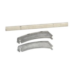 Zestaw łączeniowy ekranowany, do racka M340, 6 slotów BMXXSP0600