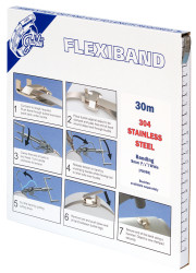 Sprzączka do oznakowań Jubilee Stal nierdzewna szerokość 9mm