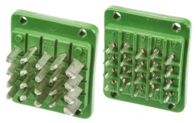 Złącze samochodowe 20-pinowe Cinch Męski 5A Montaż na panelu Złącze samochodowe