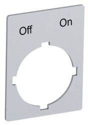 Płytka do etykietowania ABB SK615552-53 1 szt.