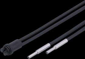 E20060, Through-beam sensor, Sensing head diameterinfrared light, Lens type standard, (28 x 21)...(