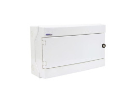 Rozdzielnica hermetyczna PV 1000V DC 1x18 natynkowa IP65 IK07 drzwi transparentne RH-18/ZB 36.20 ELEKTRO-PLAST