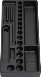 Pojemnik na narzędzia, ABS, W 180mm, L 405mm, H 40mm