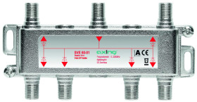 Rozgałęźnik SAT 1x6 AXING SVE 60-01
