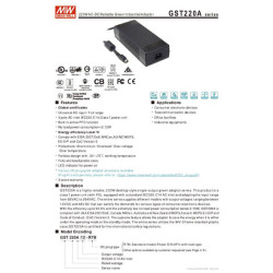 Mean Well GST220A36-R7B 36V PSU 6.1A 219.6W 1pc