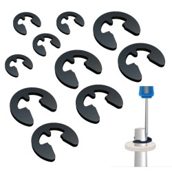 Zawleczka - E-clips - 3 mm - spinka - seger - 10 szt