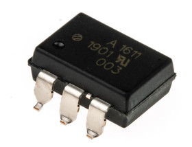 Przekaźnik półprzewodnikowy Montaż na płytce drukowanej 2.5 A Broadcom 60 V MOSFET SPST