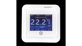 Regulator Temperatury Natynkowy Programowalny Z Ekranem Dotykowym 5-35Stopni...