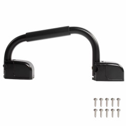 Uchwyt poręcz do kampera łodzi jachtu składna czarna