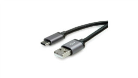 Roline Usb 2.0 Cable, C - A, M/M, Zwart, 1,8 M