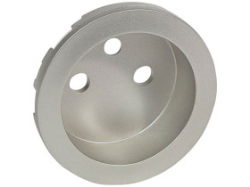 CELIANE Plakietka do gniazd wtyczkowych tytanowa 068412 LEGRAND