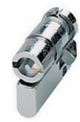 Zamek FK wkładka dwupiórkowa 3mm do uchwytu dźwigniowego FL75Z