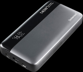 7350060 Powerbank HE25000, Li-Po, 25,000 mAh, 140 W PD USB-A, USB-C, gre