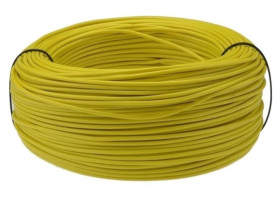 Przewód instalacyjny H07V-K / LgY 1,5 750V żółty linka giętka Helukabel 100m