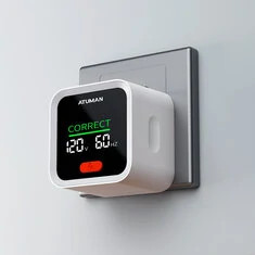 Xiao ATUMAN ST2 Intelligent Socket Tester Kompaktowy Niskie zużycie energii Wysoka czułość do weryfikacji przewodów elektrycznyc