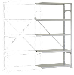 Manuflex RB1130 Moduł rozszerzający do regału 100 kg (S x W x G) 970 x 2000 x 300 mm stal cynkowany ocynkowany Podłoga m