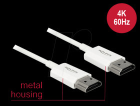 85138 High speed HDMI cable with Ethernet, 4K, 3.0 m.