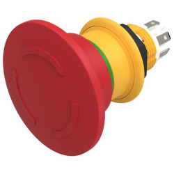 EAO 61-6461.4077 EAO Series61 Switch Emergency-Stop Twist Release 1Nc&#x2B;1No St/Pt