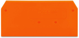 End/Intermediate plate for terminal block, 280-309