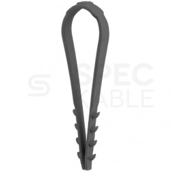 Uchwyt kablowy CMS UV 3-13mm do kabli i przewodów bezhalogenowa czarny F-TRONIC 200szt