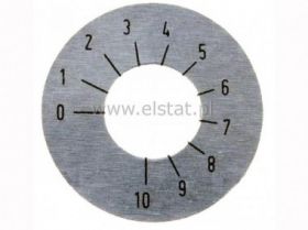 SKALA Z FOLII SAMOPRZYLEPNEJ ŚREDNICA 26mm