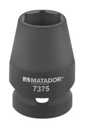 Matador Schraubwerkzeuge 73750200 zewnętrzny sześciokąt Nasadka do klucza udarowego 20 mm 3/8" (10 mm)