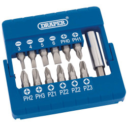 Draper 82392 Magnetic Bit Holder Set (13 Piece)